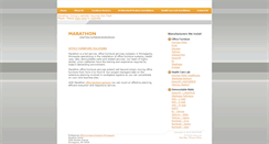 Desktop Screenshot of marathon-group.com